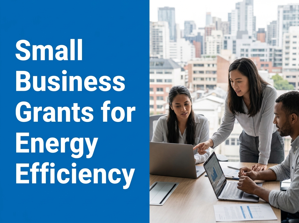 Navigating Energy Efficiency Grant Requirements and Application Best Practices for Small Businesses. Image