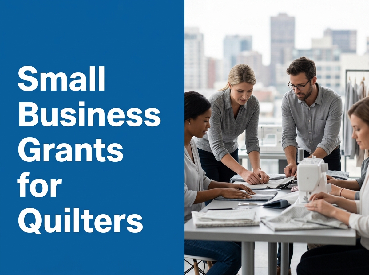 Navigating Small Business Grant Opportunities for the Professional Quilting Industry Image