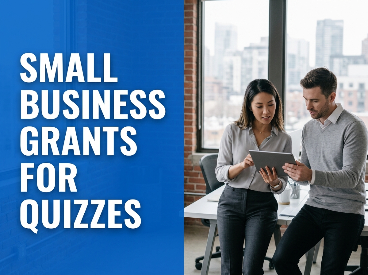 Navigating Small Business Grant Procurement for Interactive Quiz Enterprises Image